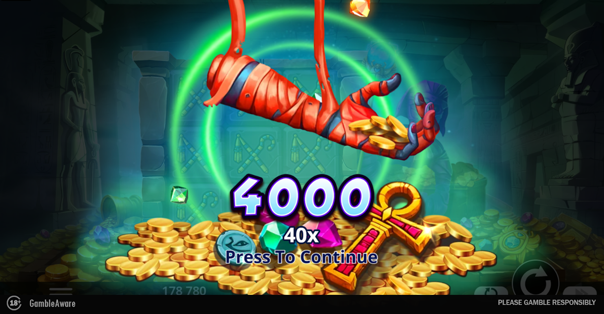 A win in Fortune Mummy by Belatra