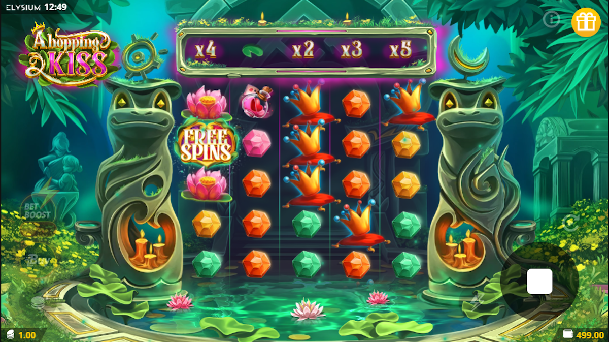 Base game in A Hopping Kiss by Swintt
