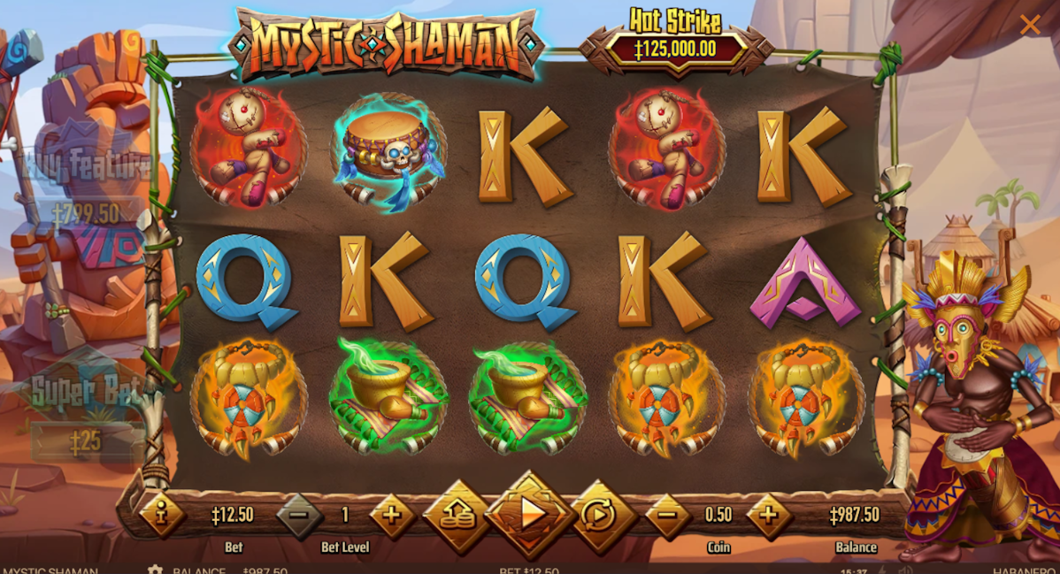 Base game in Mystic Shaman by Habenero