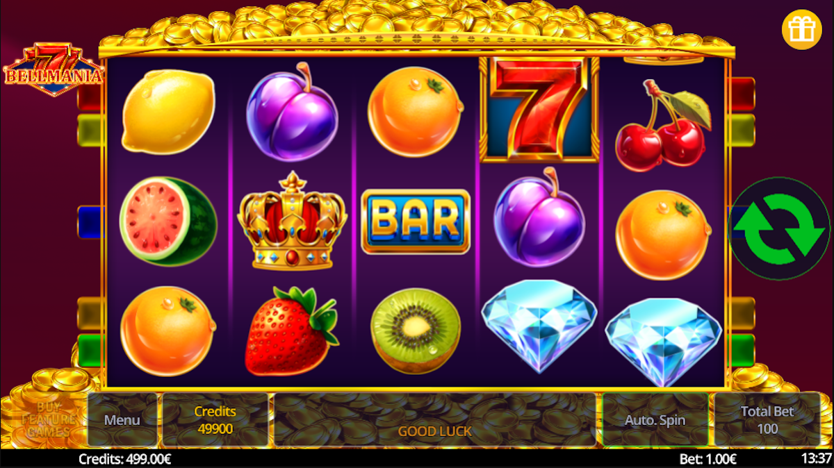 Base game of Bellmania by Swintt