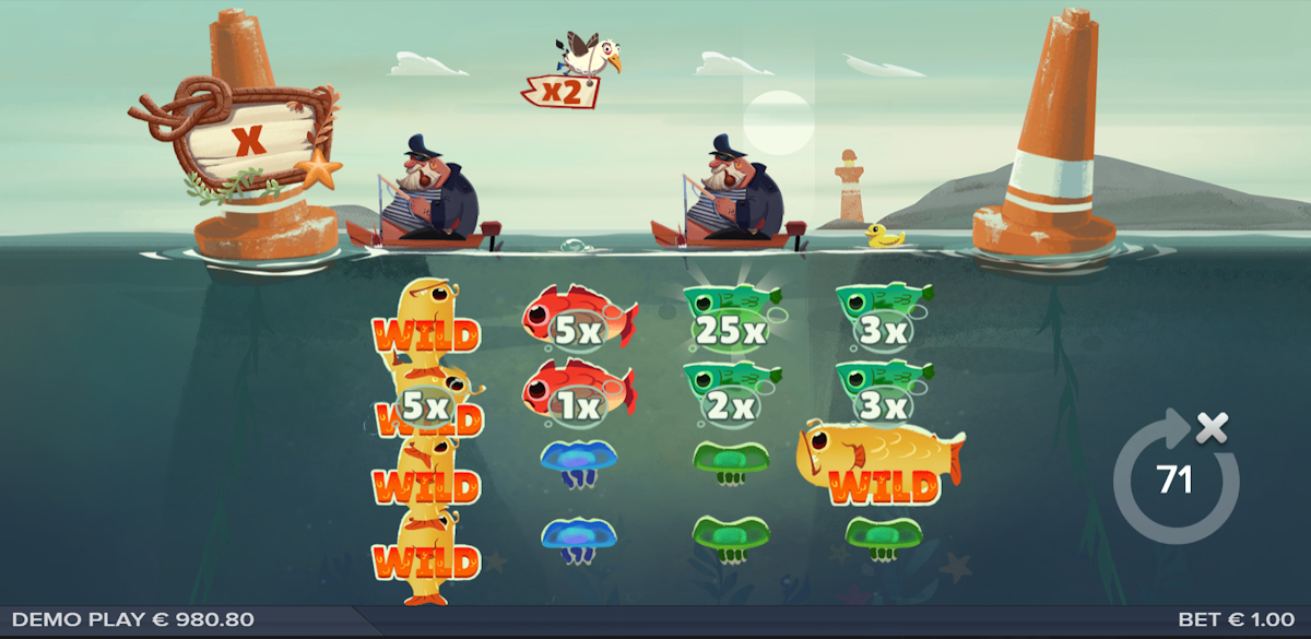 Expanding wild in Fish and Bird by ELK Studios