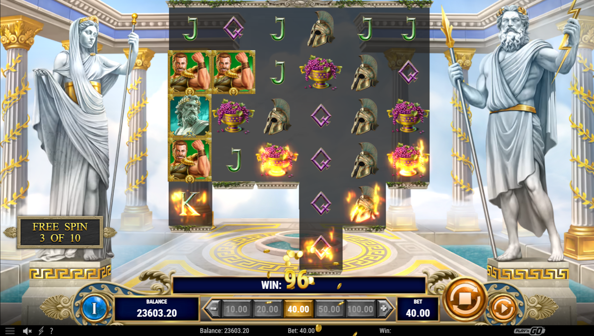 Free spins in 13th Trial Hercules Abyssways™ by Play'n GO