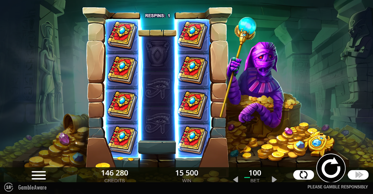 Respins in Fortune Mummy by Belatra