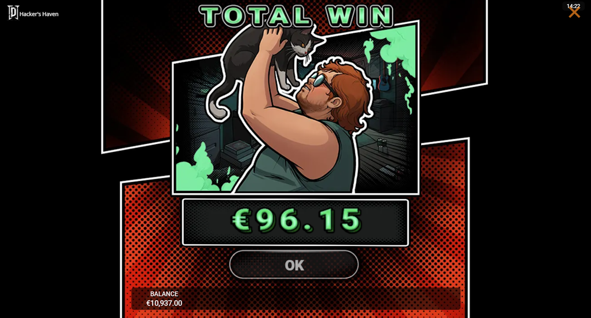 Total win in Hacker’s Haven by DEGEN Studios