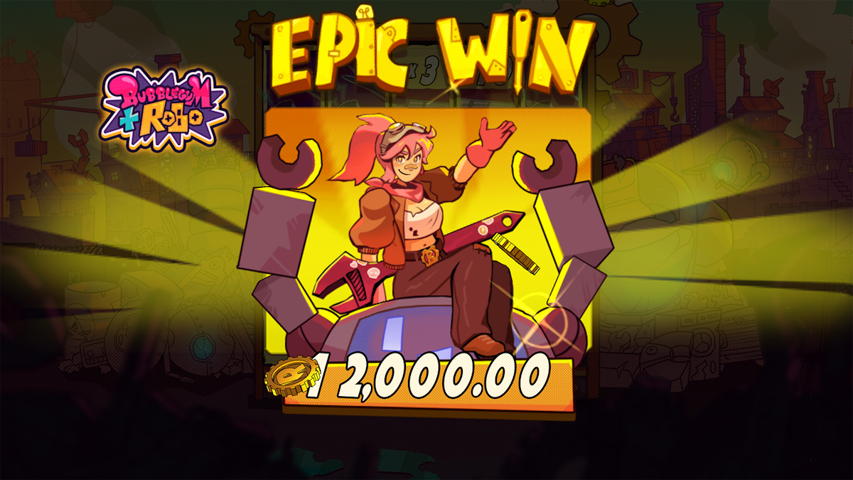 An epic win in Bubblegum & Robo by Peter & Sons