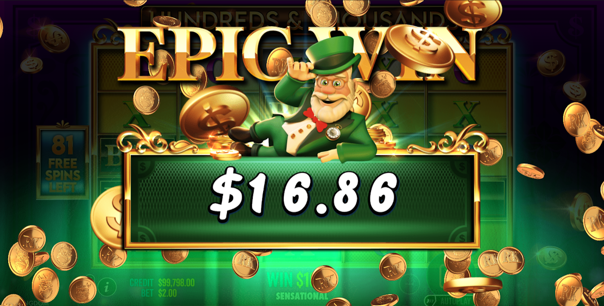 An epic win in Hundreds and Thousands by Pragmatic Play