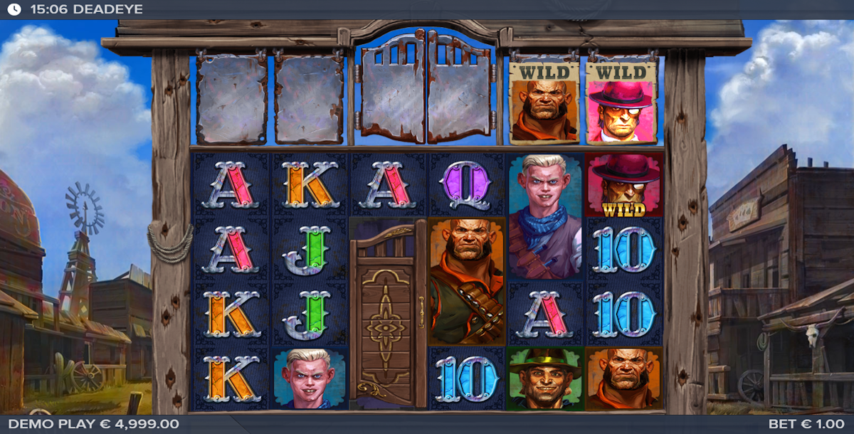 Base game in Deadeye by ELK Studios