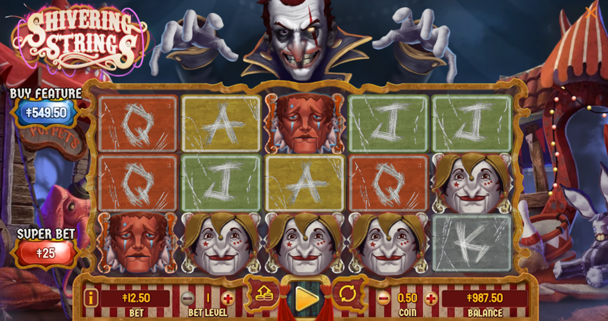 Base game in Shivering Strings by Habenero