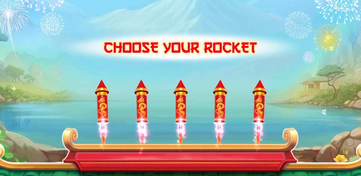 Choice of rockets in Always Up! by BGaming