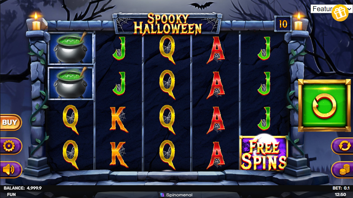 Base game in Spooky Halloween by Spinomenal