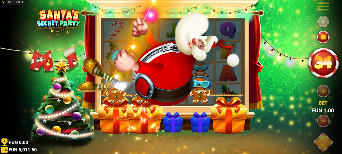 Santa's Blessing in Santa's Secret Party by Trigger Button