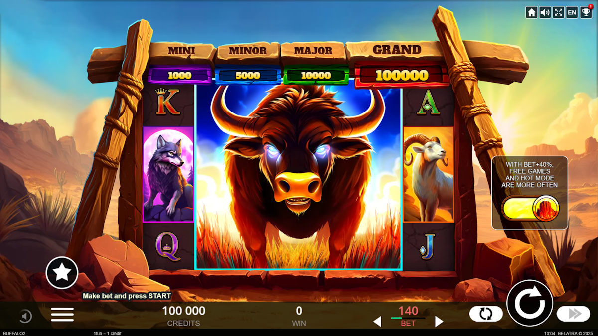 Base game in Big Wild Buffalo 2 by Beletra