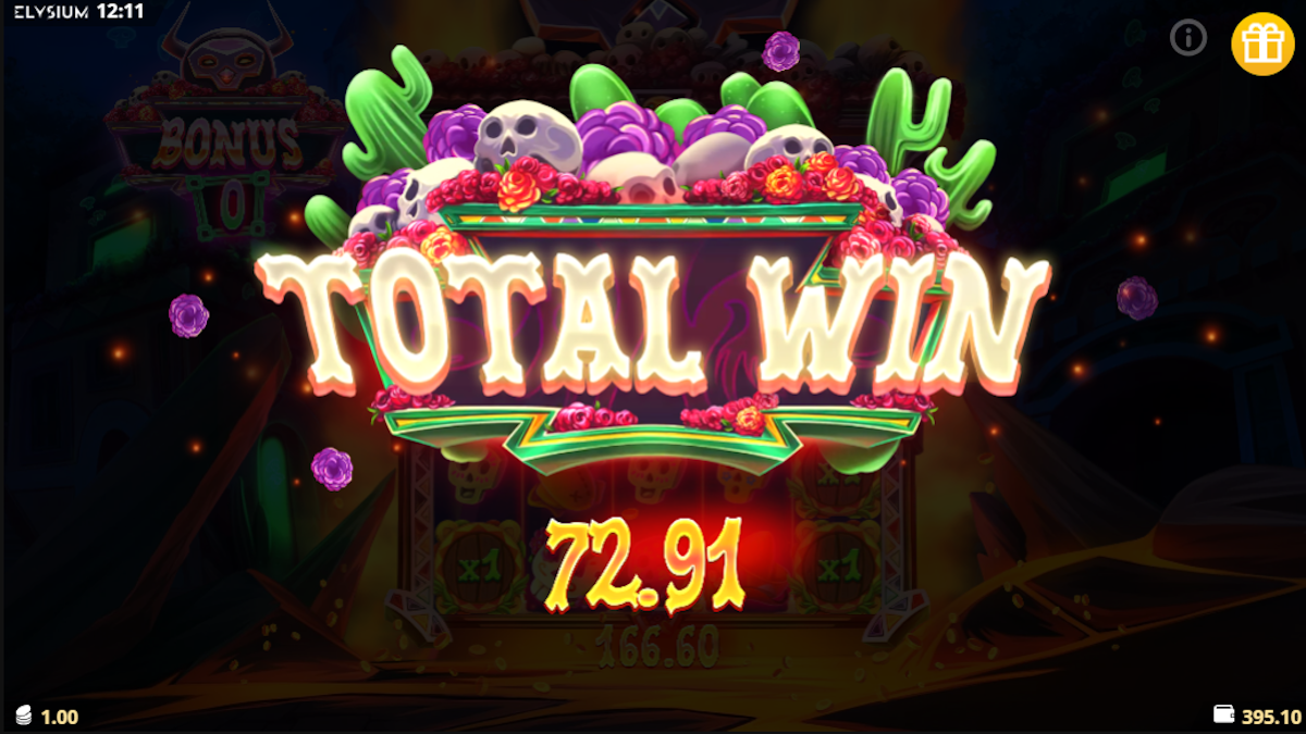 Total win in Pablo El Diablo by Elysium Studios