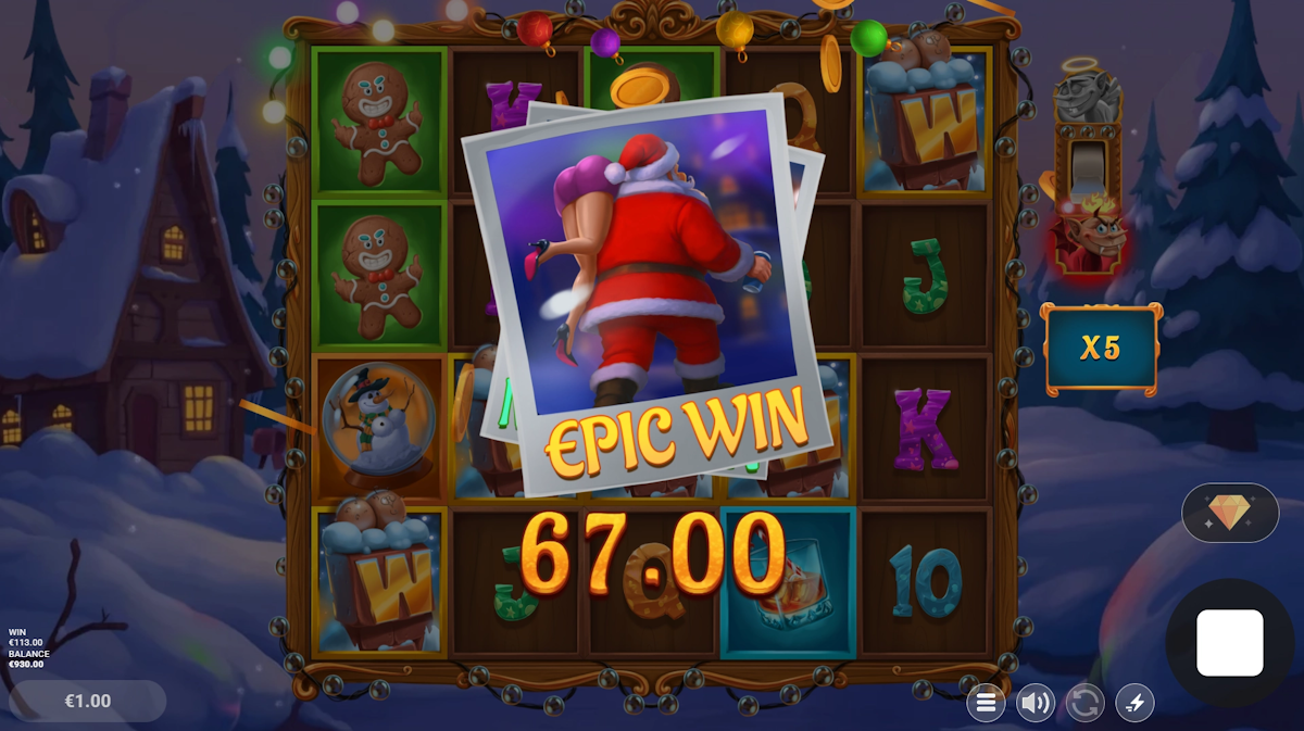 An epic win in Loaded Sack by Wicked Games