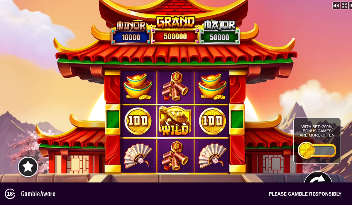 Base game in Jackpot Pagoda by Belatra