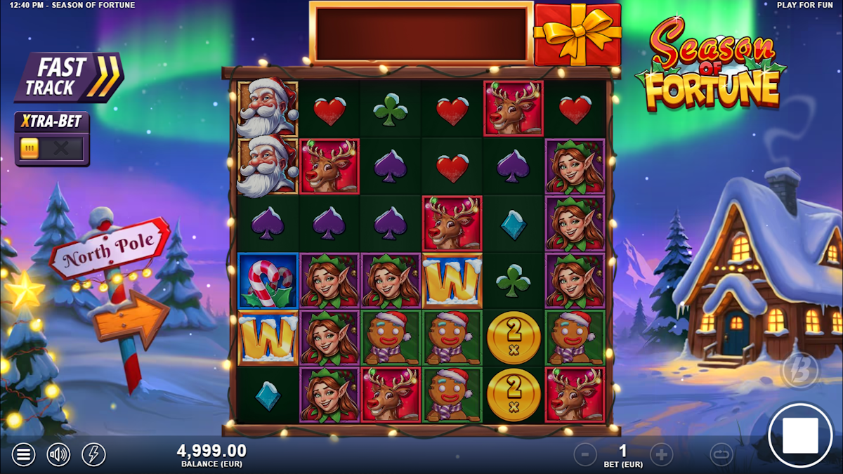 Base game in Season of Fortune by Slotmill