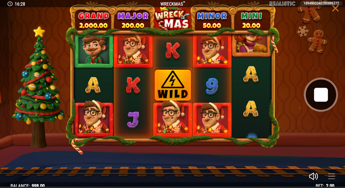 Base game in Wreckmas by Realistic Games