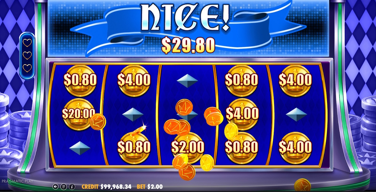 A win in Joker’s Jewels Hold & Spin by Pragmatic Play