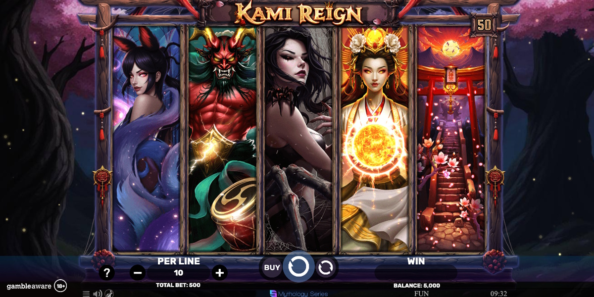 Base game in Kami Reign Ultra Mode by Spinomenal